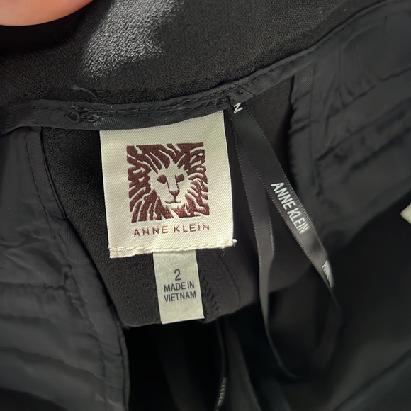 ANNE KLEIN Straight-Leg Bowie Pants - Picture 11 of 12